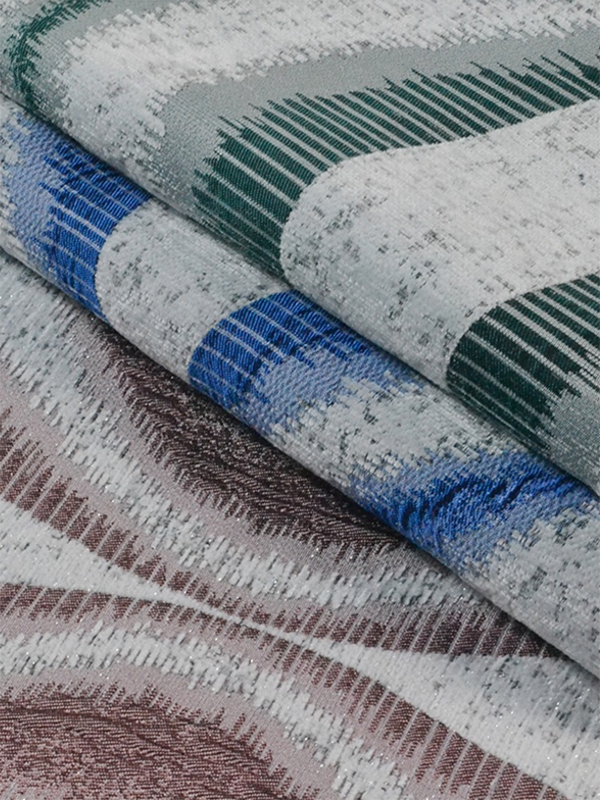 Fluctus CLIVUS magnus jacquard polyester fabric